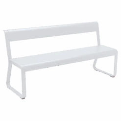 Fermob Bellevie Bench With Backrest 24 Fermob Bellevie Bench With Backrest -Trit Houses Shop 100 1 Blanc coton Banc a dossier full product