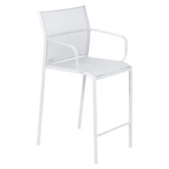 Fermob Cadiz High Armchair -Trit Houses Shop 100 1 Blanc coton Bridge haut