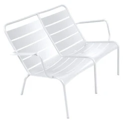 Fermob Luxembourg Low Arm Chair Duo 24 Fermob Luxembourg Low Arm Chair Duo -Trit Houses Shop 100 1 Cotton White Low armchair duo