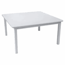 Fermob Craft Table 24 Fermob Craft Table -Trit Houses Shop 100 1 Cotton White Table 143 x 143 cm