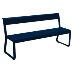Fermob Bellevie Bench With Backrest 25 Fermob Bellevie Bench With Backrest -Trit Houses Shop 100 1 deep blueossier full product