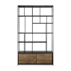 Ethnicraft Teak Studio Rack - 2 Sliding Doors