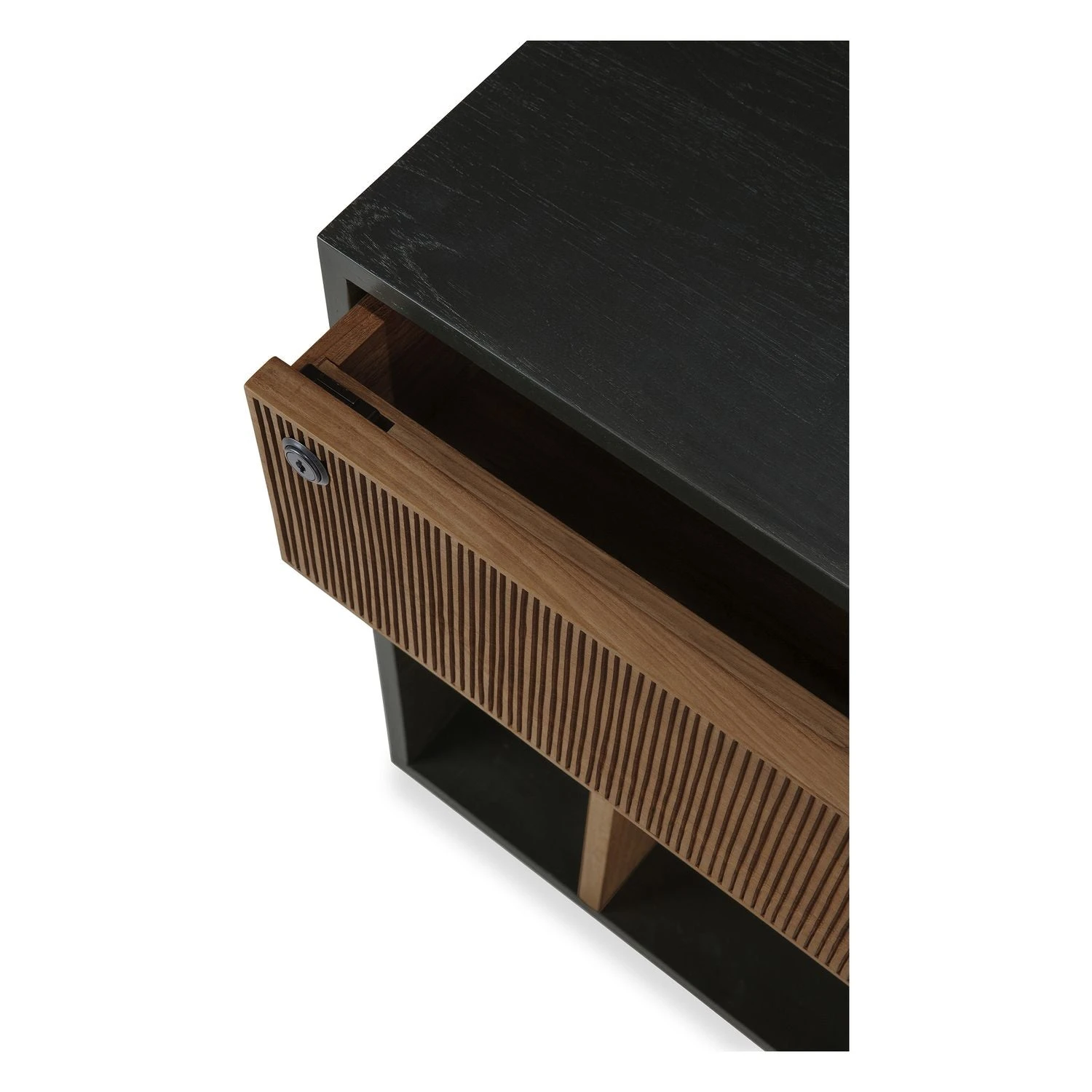 Ethnicraft Teak Oscar Drawer Unit With Keylock - 1 Drawer - Image 6