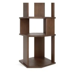 Ethnicraft Teak Stairs Column 9 Ethnicraft Teak Stairs Column -Trit Houses Shop 10131 Stairs column varnished teak brown det01 cut HQ