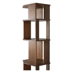 Ethnicraft Teak Stairs Column 11 Ethnicraft Teak Stairs Column -Trit Houses Shop 10131 Stairs column varnished teak brown det03 cut HQ