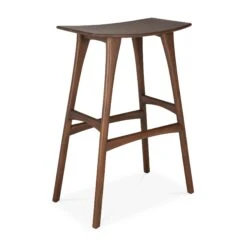 Ethnicraft Teak Osso Bar Stool