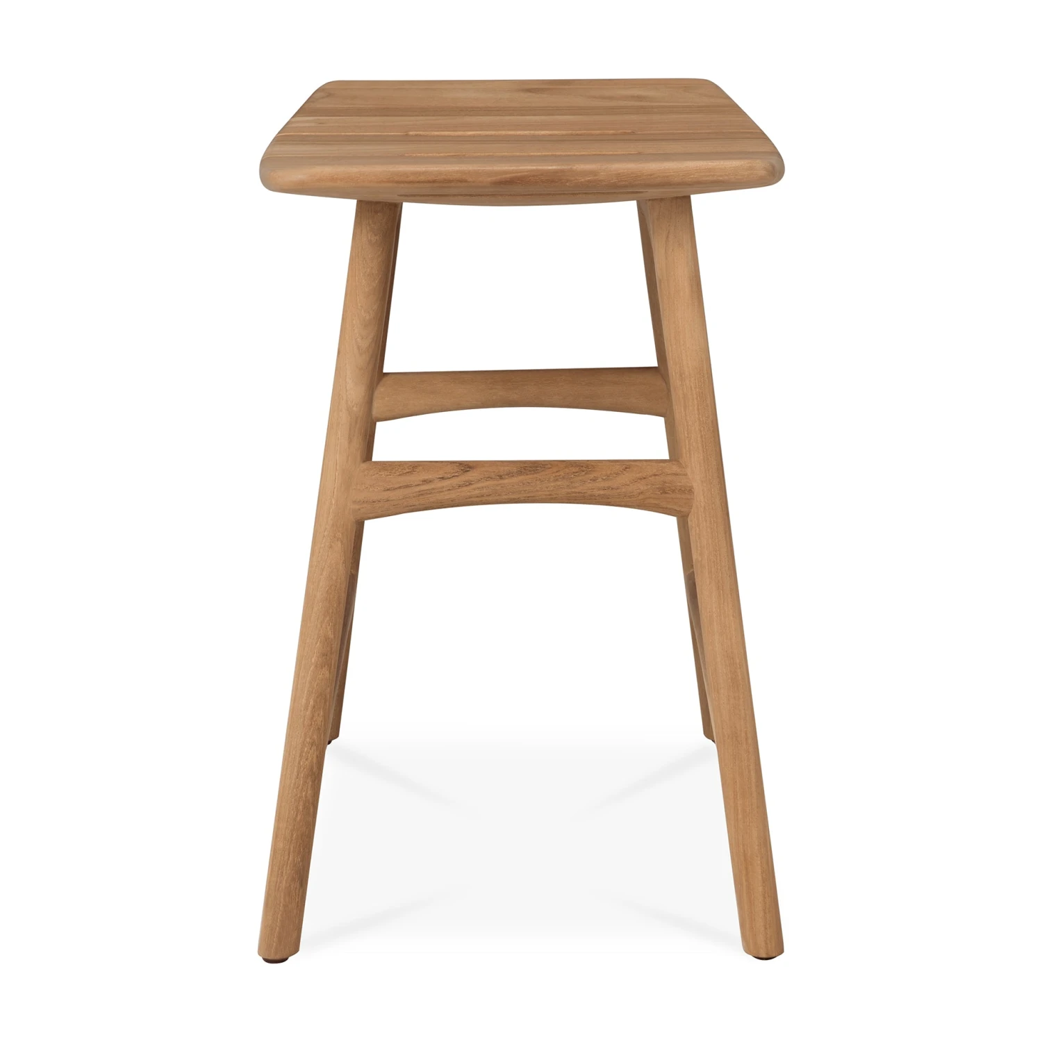 Ethnicraft Teak Osso Outdoor Stool 3 Ethnicraft Teak Osso Outdoor Stool - Image 3