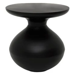 Tummy Side Table - Black