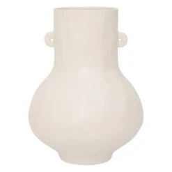 Still Ceramic Vase - White