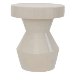 Sculptural Side Table - Natural