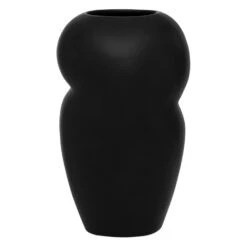 Tavi Ceramic Vase - Black