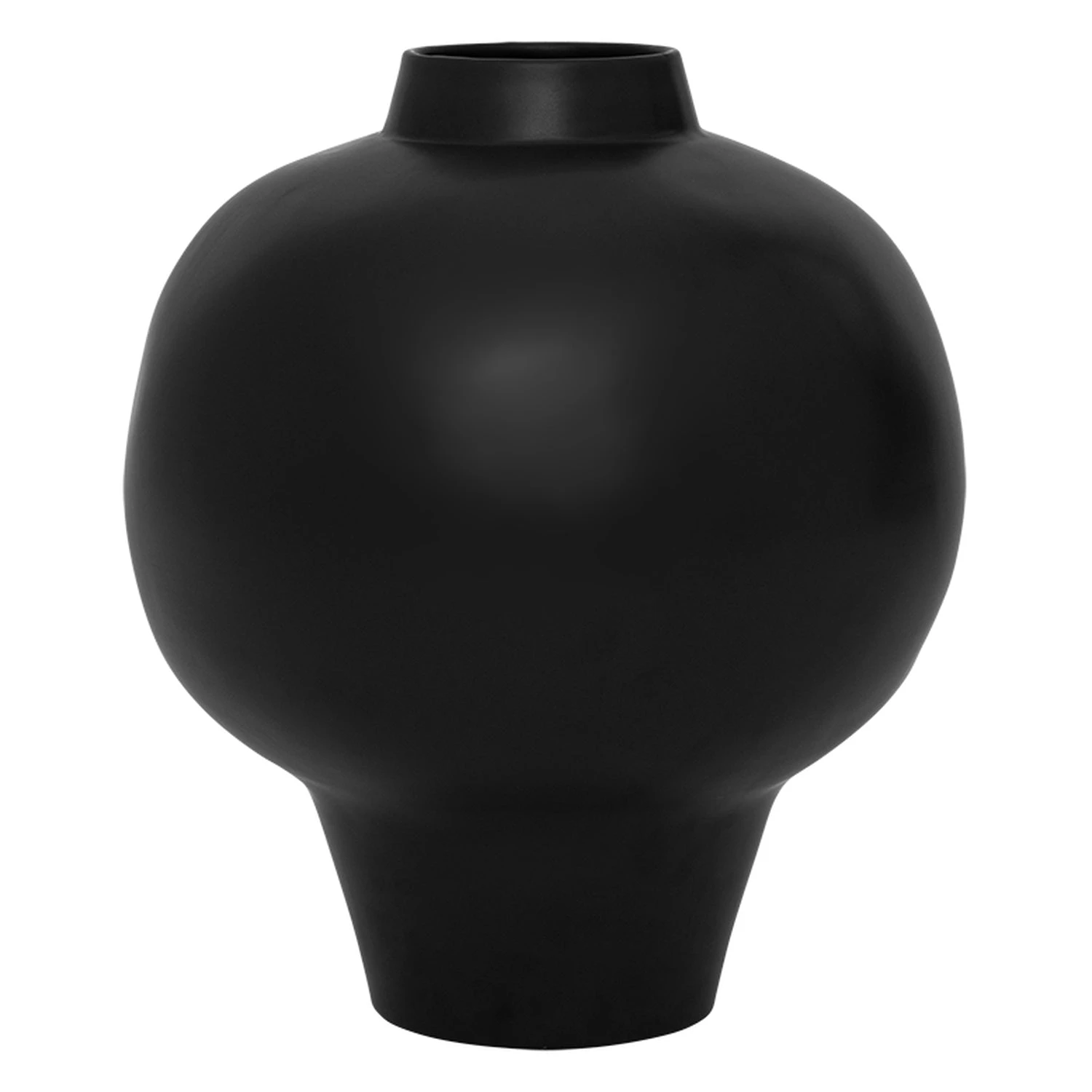 Stor Ceramic Vase - Black 1 Stor Ceramic Vase - Black
