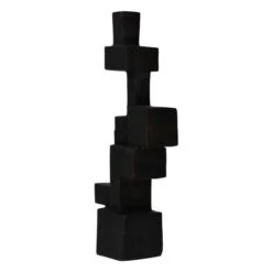 Aosta Metal Decorative Object - Black -Trit Houses Shop 107352 3 web