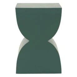 Corvo Wood Laurel Side Table - Green