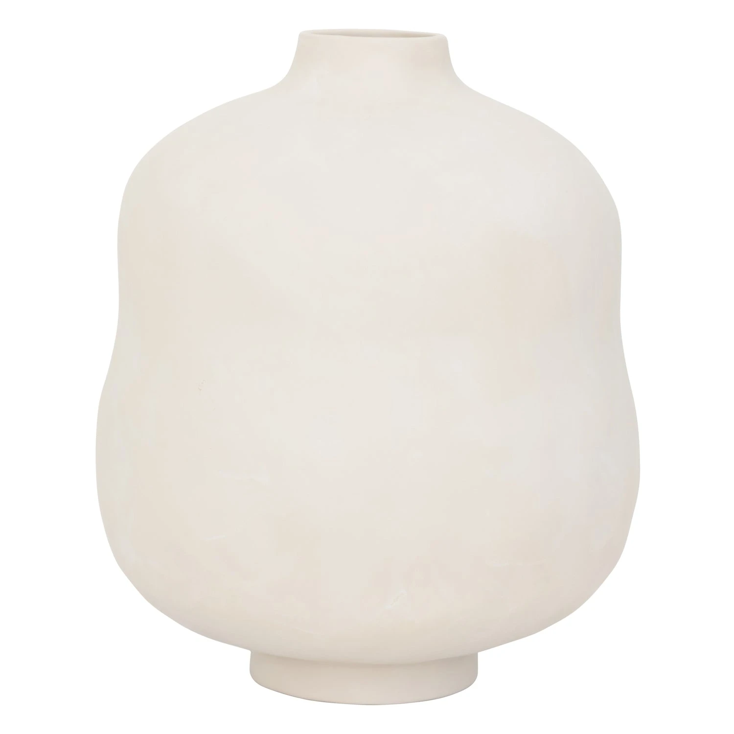 Mille Ceramic Vase - Almond Milk 1 Mille Ceramic Vase - Almond Milk