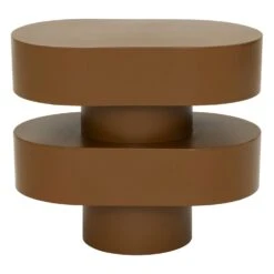 Ovaali Metal Side Table