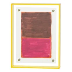 Linda Acrylic Photo Frame - Warm Olive