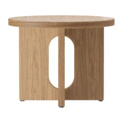 Androgyne Timber Side Table -Trit Houses Shop 1119039 Androgyne Side Table O50 Natural Oak Natural Oak Back web