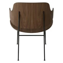 The Penguin Timber Lounge Chair -Trit Houses Shop 1203026 The Penguin Lounge Chair Black Steel Walnut Back
