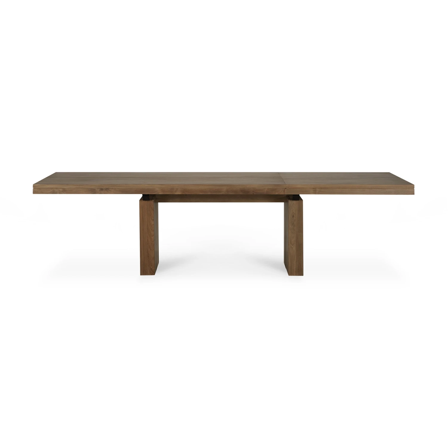 Ethnicraft Teak Double Extendable Dining Table 1 Ethnicraft Teak Double Extendable Dining Table