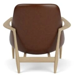 Elizabeth Lounge Chair -Trit Houses Shop 1208006 000100ZZ Elizabeth Lounge Chair Natural Oak Dakar 0329 Back PS