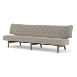 Radiohus 3 Seater Sofa 36 Radiohus 3 Seater Sofa -Trit Houses Shop 1222001 000000ZZ Radiohus Sofa P3 Walnut Re Wool 218 Angle PS