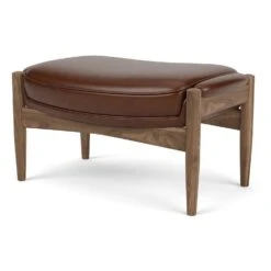 The Seal Ottoman 20 The Seal Ottoman -Trit Houses Shop 1228005 000A00ZZ The Seal Ottoman Walnut Dakar 0329 Angle PS
