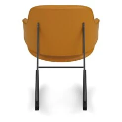 The Penguin Upholstered Rocking Chair -Trit Houses Shop 1231005 000300ZZ Penguin Rocking Chair Fully Uph Dakar 0250 Back