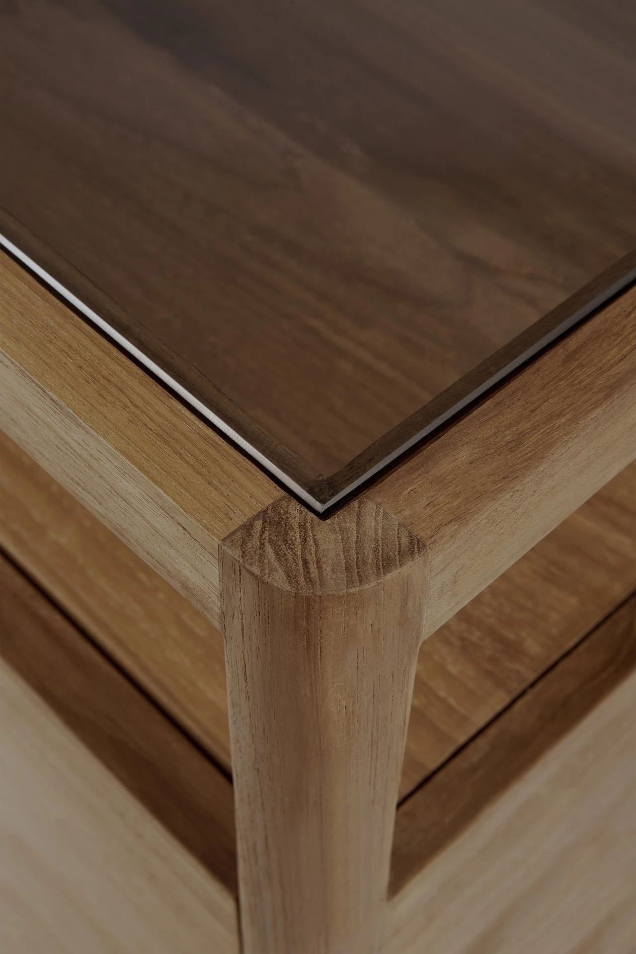 Ethnicraft Reclaimed Teak Spindle Dresser - 4 Drawers 6 Ethnicraft Reclaimed Teak Spindle Dresser - 4 Drawers - Image 6