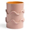 & Klevering Wavy Vase - Pink