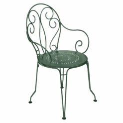 Fermob Montmartre Armchair -Trit Houses Shop 150 2 Cedar Green Armchair full product 49cd77f7 3c6a 40c3 b1d2 a236c4928138