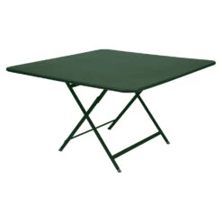 Fermob Caractere Square Table -Trit Houses Shop 150 2 Cedar Green Table 128 x 128 cm