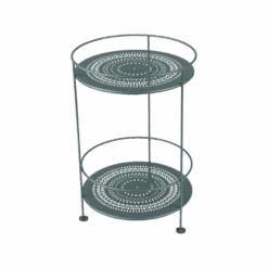 Fermob Guinguette Side Table Double Top -Trit Houses Shop 150 2 Cedre Gueridon double plateau full product