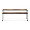 Ethnicraft Sofa Console - 2 Shelves