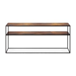 Ethnicraft Sofa Console - 2 Shelves
