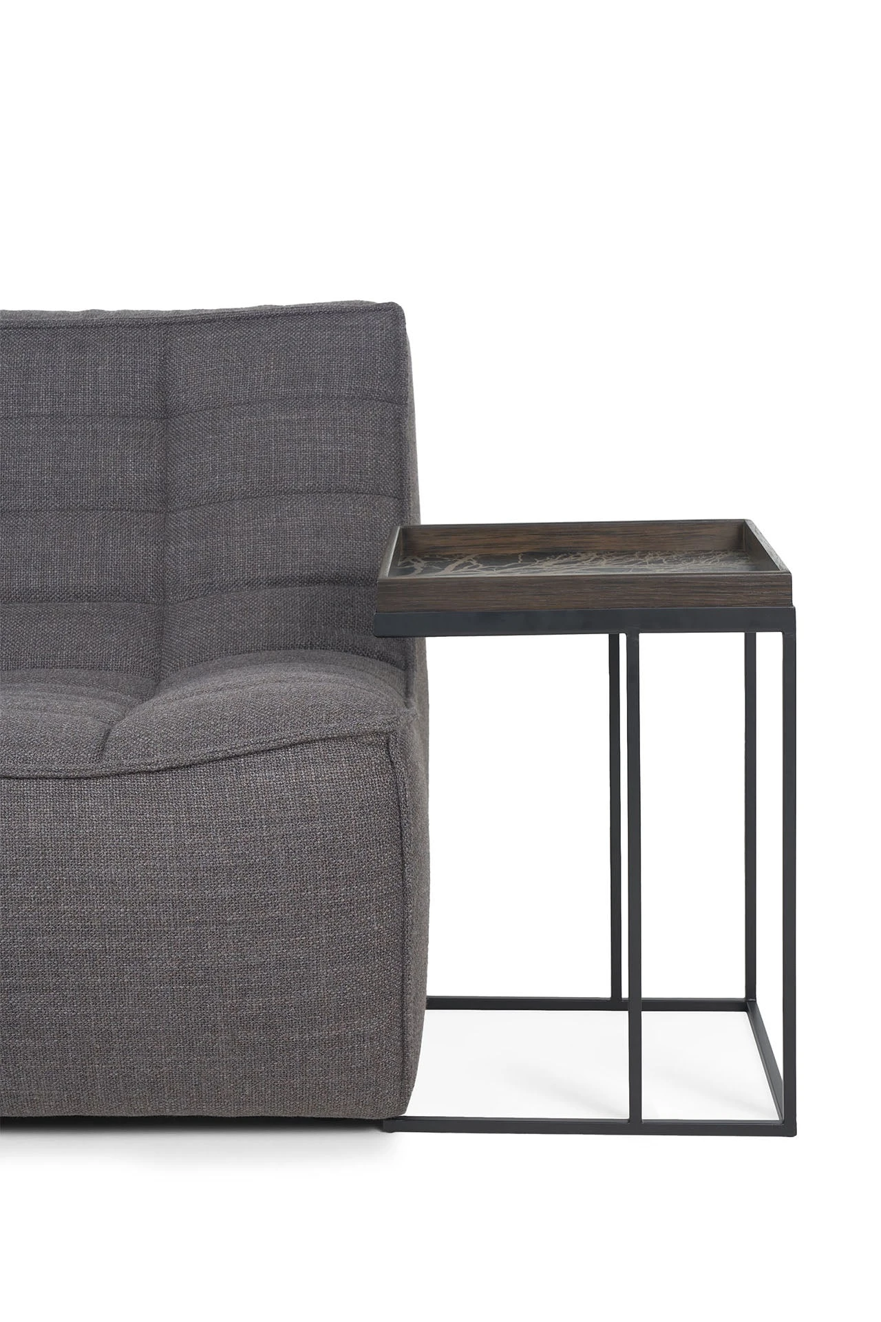 Ethnicraft Square Tray Side Table 7 Ethnicraft Square Tray Side Table - Image 7