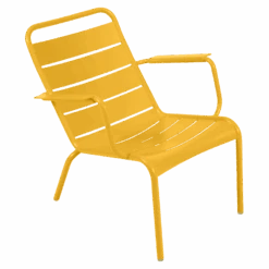 Fermob Luxembourg Low Armchair 24 Fermob Luxembourg Low Armchair -Trit Houses Shop 225 73 Honey Low armchair full product