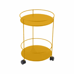 Fermob Guinguette Side Table 25 Fermob Guinguette Side Table -Trit Houses Shop 225 73 Miel Gueridon a roulettes