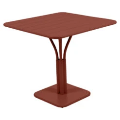 Fermob Luxembourg Pedestal Table 31 Fermob Luxembourg Pedestal Table -Trit Houses Shop 238 20 Ocre rouge Table 80 x 80 cm