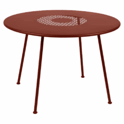 Fermob Lorette Round Table -Trit Houses Shop 238 20 Ocre rouge Table OE 110 cm