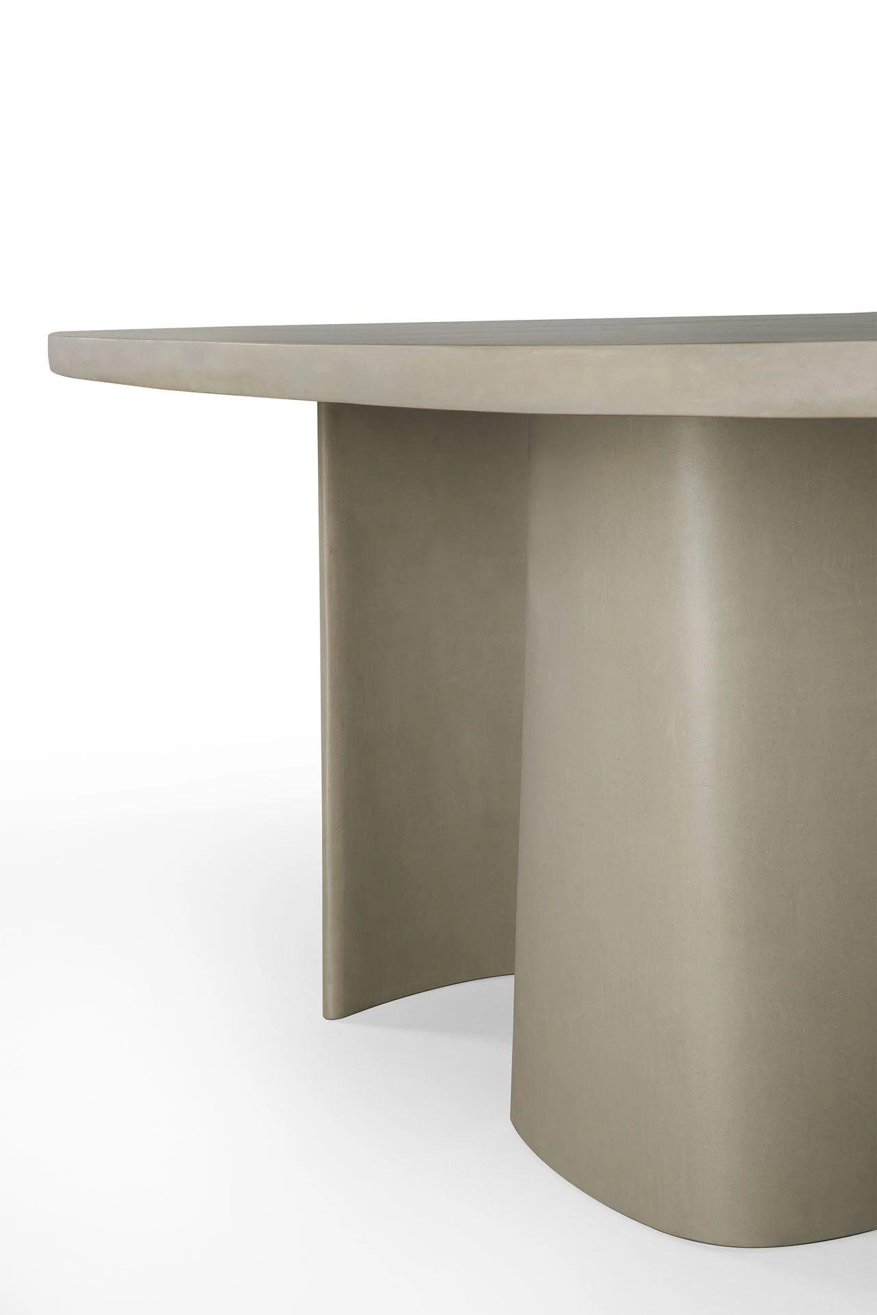 Ethnicraft Concrete Canyon Outdoor Dining Table - Image 4