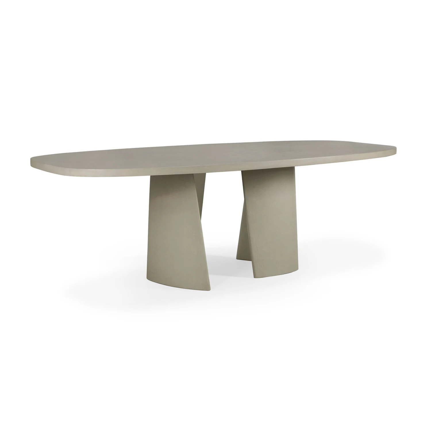 Ethnicraft Concrete Canyon Outdoor Dining Table - Image 2