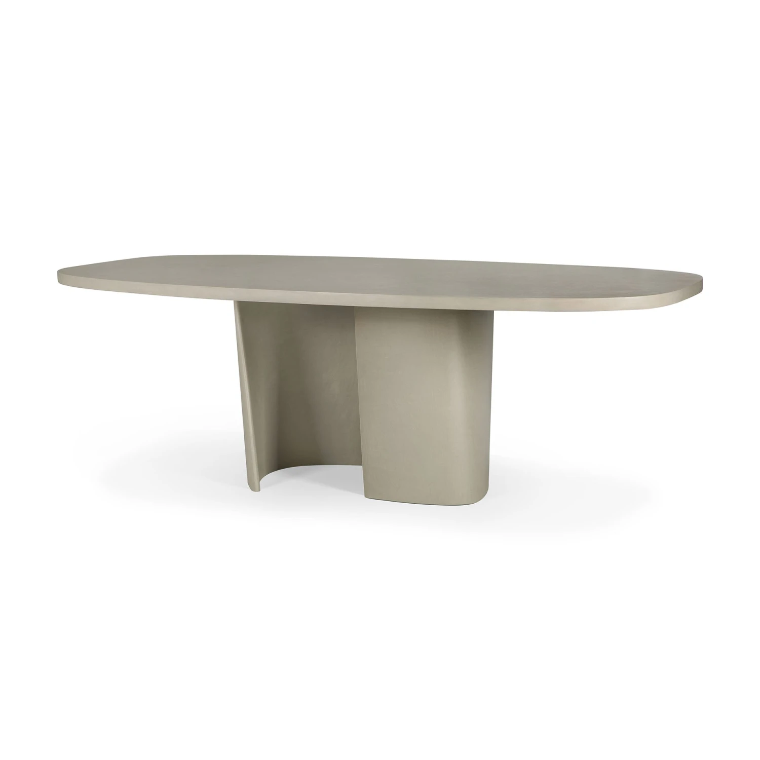Ethnicraft Concrete Canyon Outdoor Dining Table - Image 3