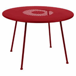 Fermob Lorette Round Table -Trit Houses Shop 270 67 Coquelicot Table OE 110 cm