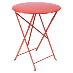 Fermob Bistro Metal Round Table 35 Fermob Bistro Metal Round Table -Trit Houses Shop 270 67 Poppy Table OE 60 cm full product