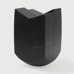 Ethnicraft Mahogany Nasu Sculpture -Trit Houses Shop 27164 MAR Nasu M MHNY BLCK 30h front web