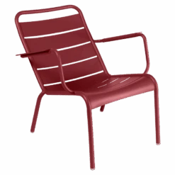 Fermob Luxembourg Low Armchair 27 Fermob Luxembourg Low Armchair -Trit Houses Shop 275 43 Chili Low armchair full product