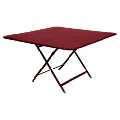 Fermob Caractere Square Table -Trit Houses Shop 275 43 Chili Table 128 x 128 cm