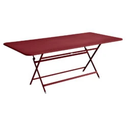 Fermob Caractere Rectangular Table -Trit Houses Shop 275 43 Piment Table 190 x 90 cm