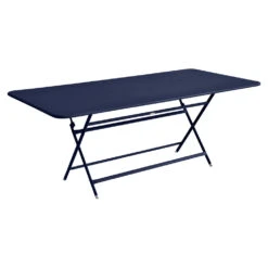 Fermob Caractere Rectangular Table -Trit Houses Shop 297 92 Bleu abysse Table 190 x 90 cm